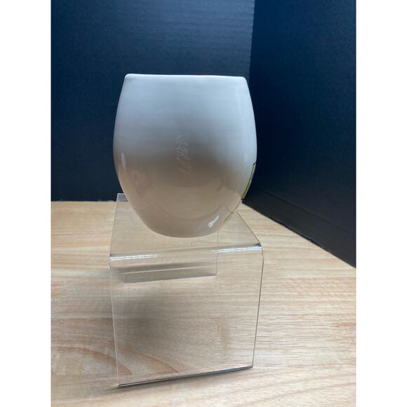 Rae Dunn ‘Give’ 'Joy to the World' White Green Black Coffee Mug Pre-Owned - Picture 2 of 6